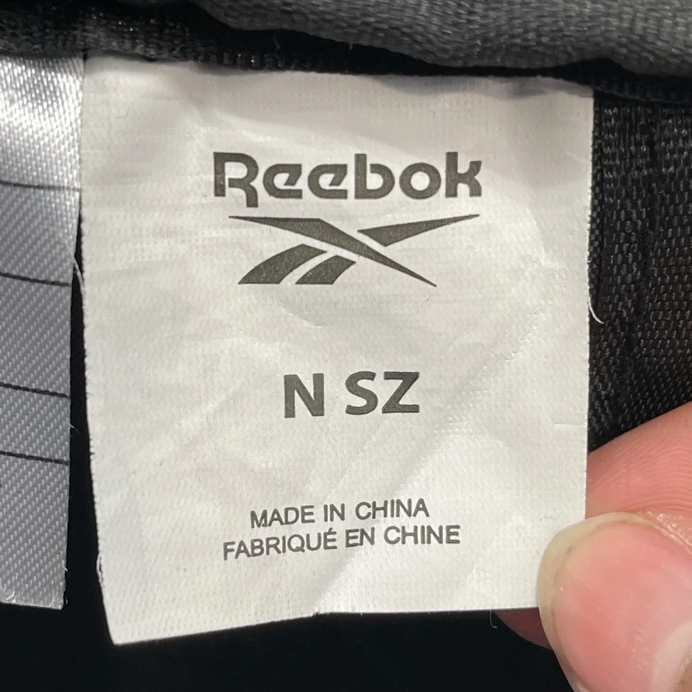 Reebok‎ RWS2C2087TJ Black Crossbody Adjustable Strap Logo 043516 Travel Side Bag